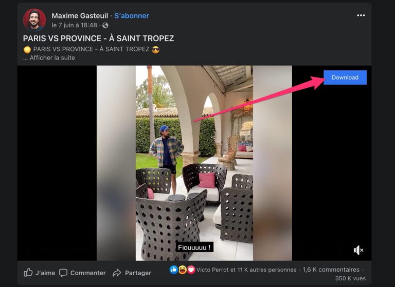 Télécharger une vidéo Facebook sans logiciel [MAJ 2022]